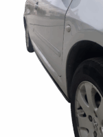 Peugeot 307 2001-2008 Kasa Uyumlu Üniversal Marşpiyel Lipi SAĞ-SOL ( PARLAK SİYAH ) - Görsel 2