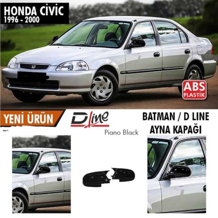 Honda Civic Batman Ayna Kapağı - Görsel 1