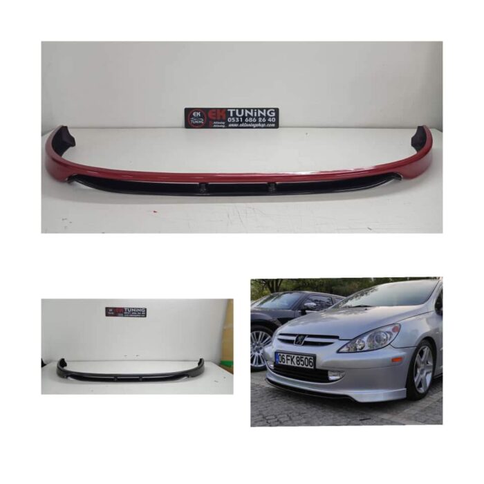 Peugeot 307 2001-2005 Makyajsız Kasa Ön Tampon Eki Boyasız - Görsel 4