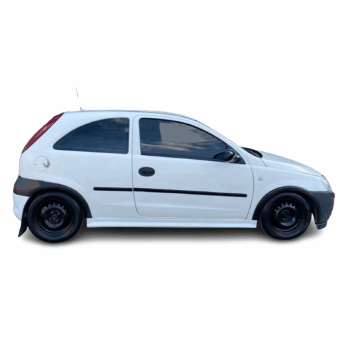 Opel Corsa C (2001 - 2006) Opc Style Marşpiyel Seti (Plastik) - Görsel 1