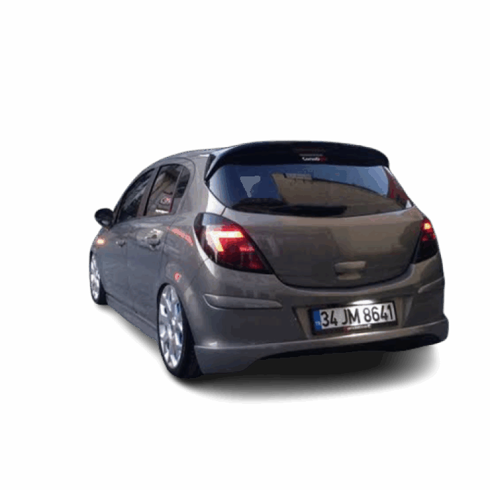 Opel Corsa D (2007 - 2014) Arka Ek (Plastik) - Görsel 1