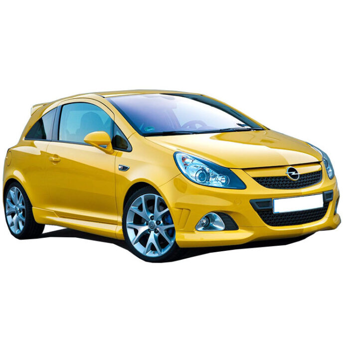 Opel Corsa D (2007-2015) OPC 2 kapılı (Coupe) Yan Marşpiyel Seti (Plastik) - Görsel 2