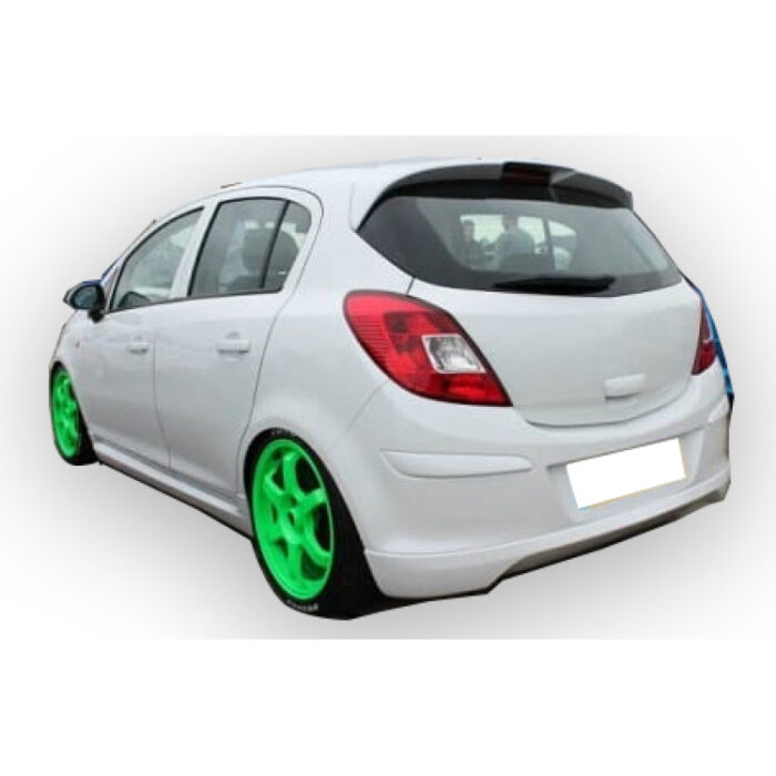 Opel Corsa D 2007 - 2015 OPC Yan Marşpiyel Seti (Plastik) - Görsel 2