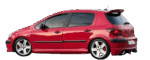 PEUGEOT 307 MARŞPİYEL PLASTİK BOYASIZ