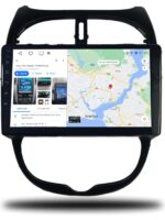 PEUGEOT 206  ANDROİD CARPLAY MULTİMEDYA 9"İNÇ 1999 -2008  4-32 - Görsel 4