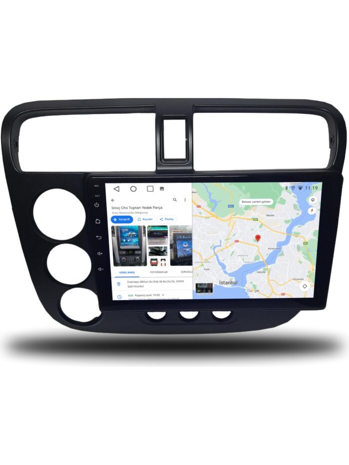 110000700030401 HONDA CIVIC VTEC 2 SEDAN ANDROID CARPLAY MULTIMEDYA  9''İNÇ 2002/2006 - Görsel 6