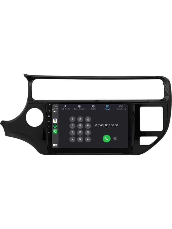 110000776851738 KİA RİO ANDROİD CARPLAY MULTİMEDYA 2011/2015 9''İNÇ PETEK YERİ BOŞ - Görsel 5
