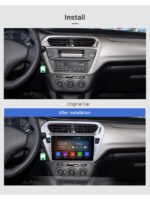 PEUGEOT 301/CİTROEN C ELYSEE ANDROİD CARPLAY MULTİMEDYA  9"İNÇ 2012 /2022 4-64 - Görsel 3
