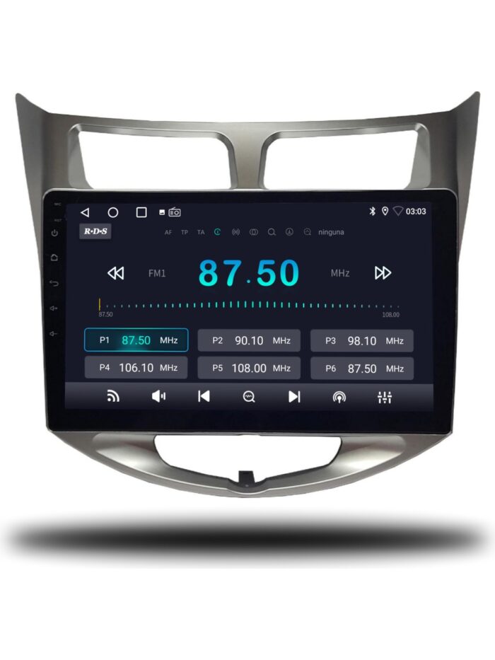 110001102460106 HYUNDAİ ACCENT BLUE ANDROID CARPLAY MULTIMEDYA 9" 2011/2019 4-64 - Görsel 7