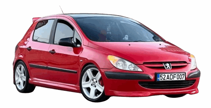 34c18248-023a-4ac0-91fc-7dfd694ec3e3 PEUGEOT 307 YARASA AYNA -BATMAN AYNA KAPAĞI (PARLAK SİYAH ) - Görsel 2