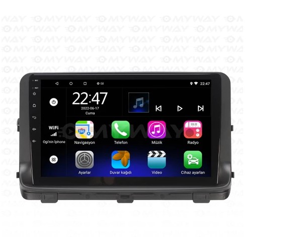Screenshot_4 Kia Ceed Android Carplay  Multimedya 2018-2022 Yeni Kasa 4-64 - Görsel 1
