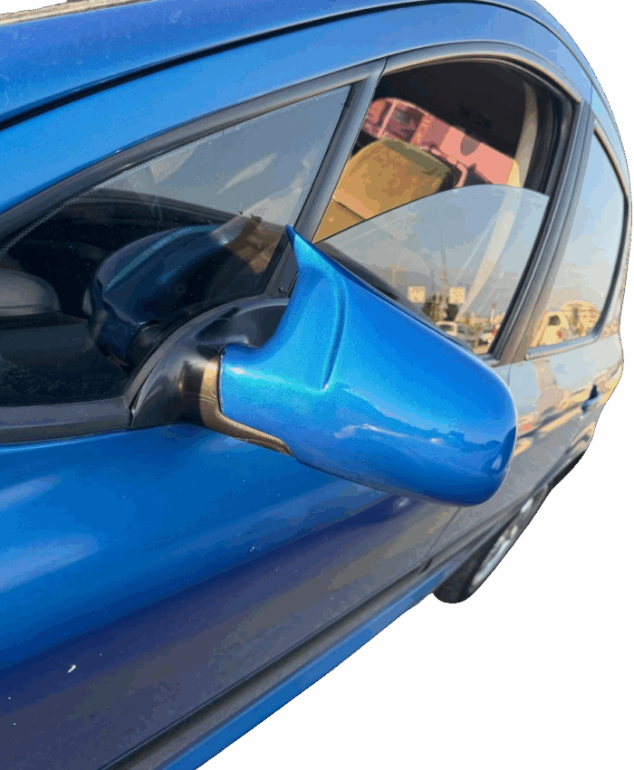 efaef3c6-91bb-49af-8797-78e6d673e354 PEUGEOT 307 YARASA AYNA -BATMAN AYNA KAPAĞI (PARLAK SİYAH ) - Görsel 3